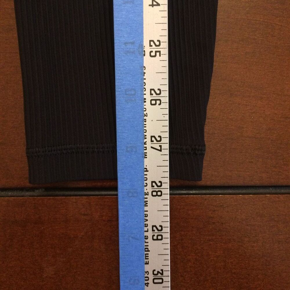 Athleta elation rib tight leggings black medium - Picture 4 of 12